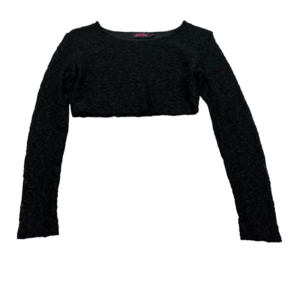 Motel rocks Longsleeves Lace Crop Top